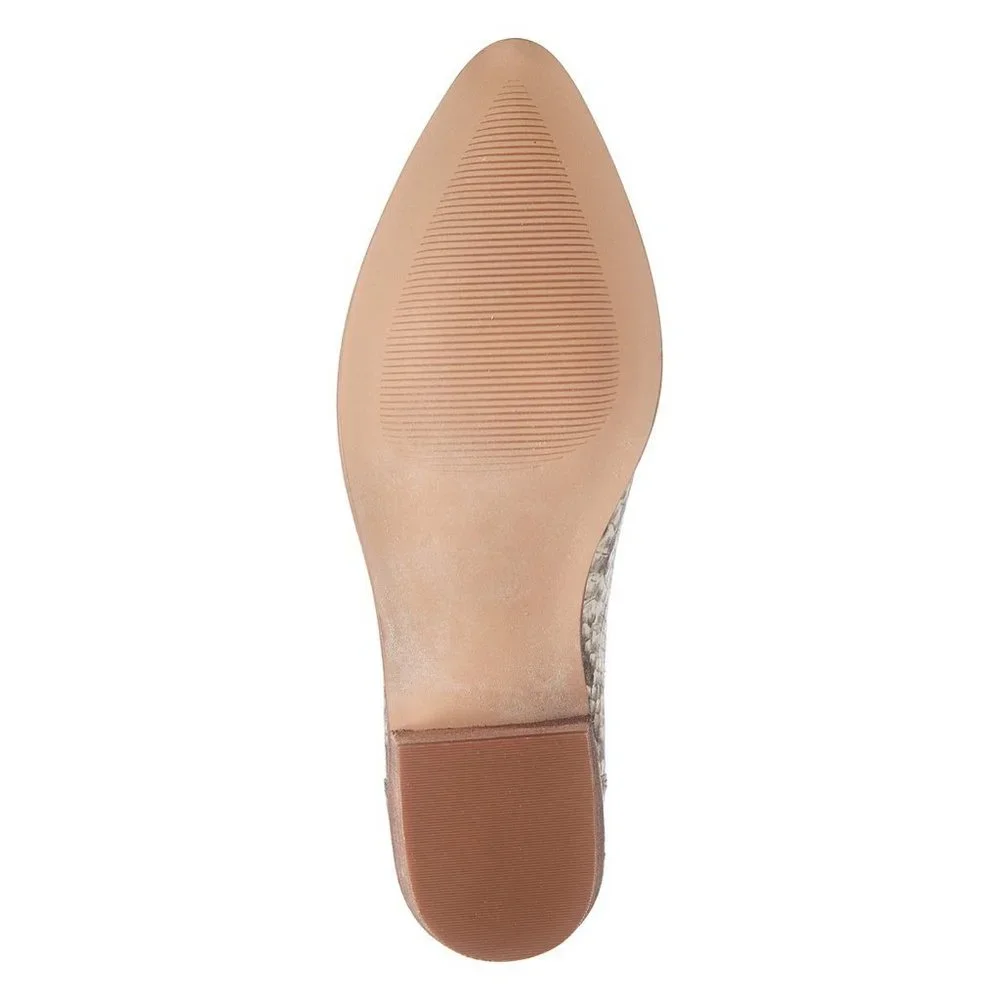 New Madewell Snake Bootie Ankle Boots Women 7.5